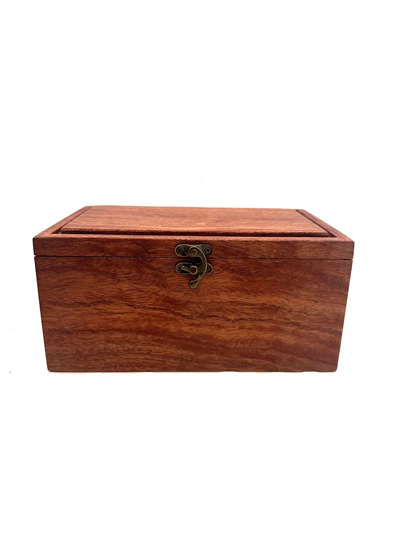 Caja de cartón para hilos - Caoba africana