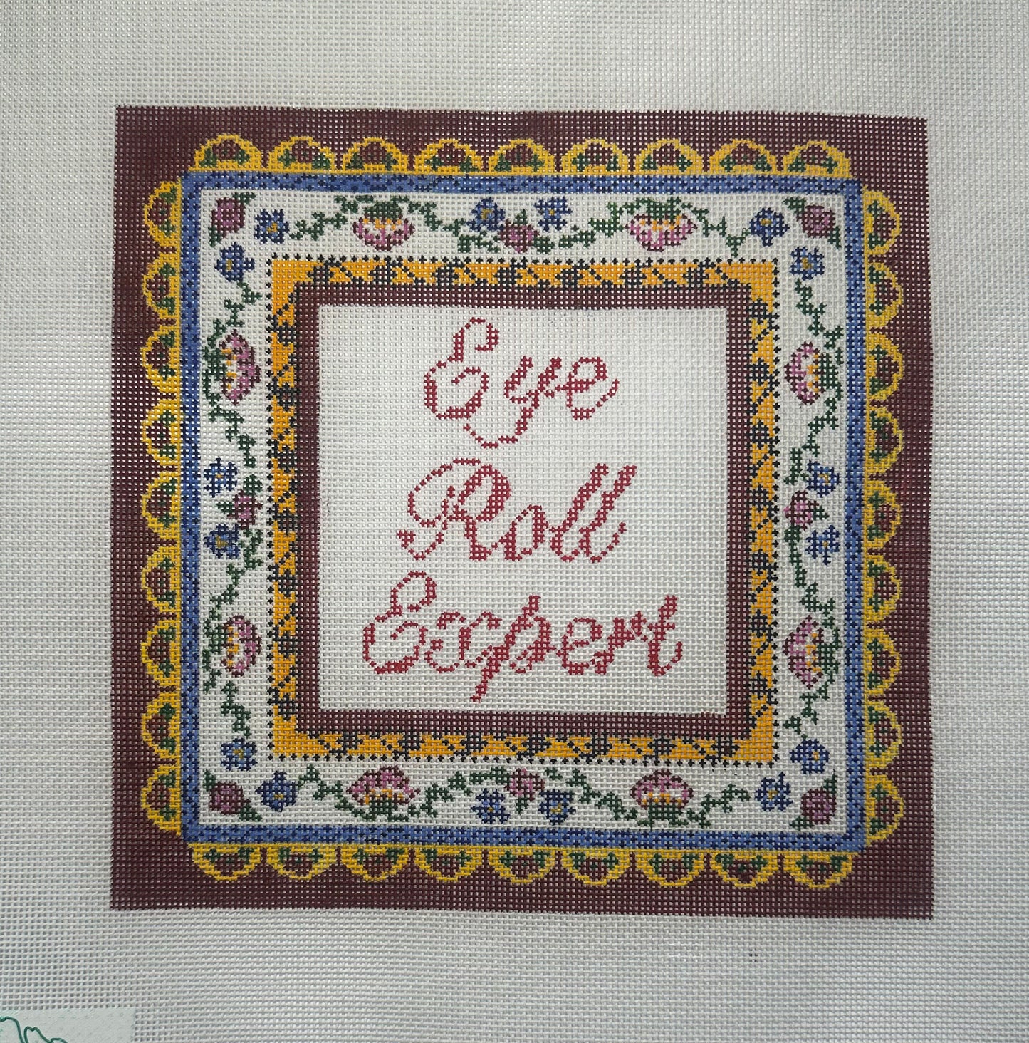 18 Mesh Needlepoint Canvas - Eye Roll Expert
