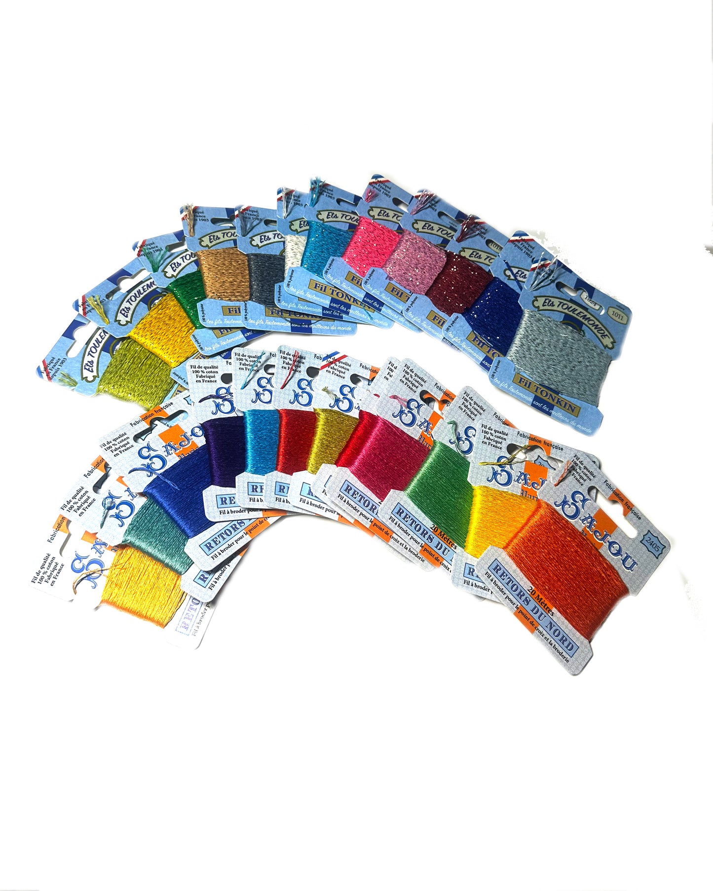 Brilliant Thread Cards and Handmade Box