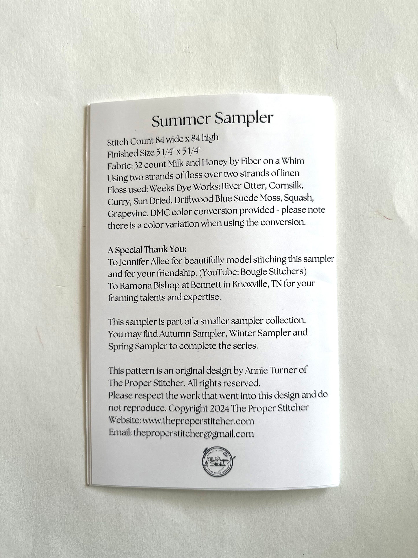 Summer Sampler