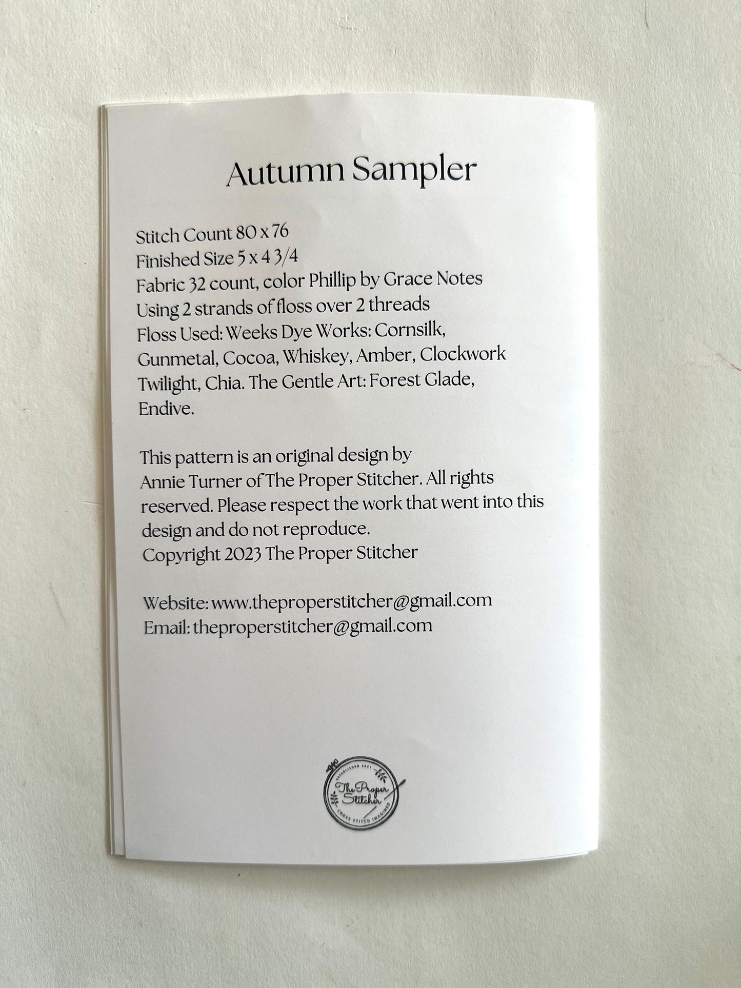 Autumn Sampler