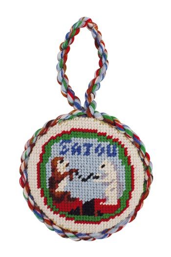 Sajou Needlepoint Puffie Kit - Cat & Dog Winding Yarn