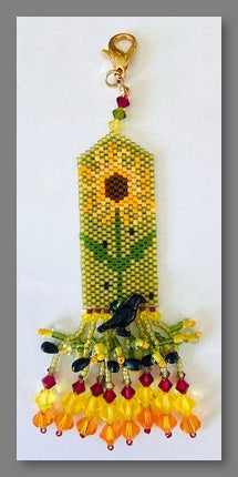 Llavero Fern Ridge - Girasoles y cuervos