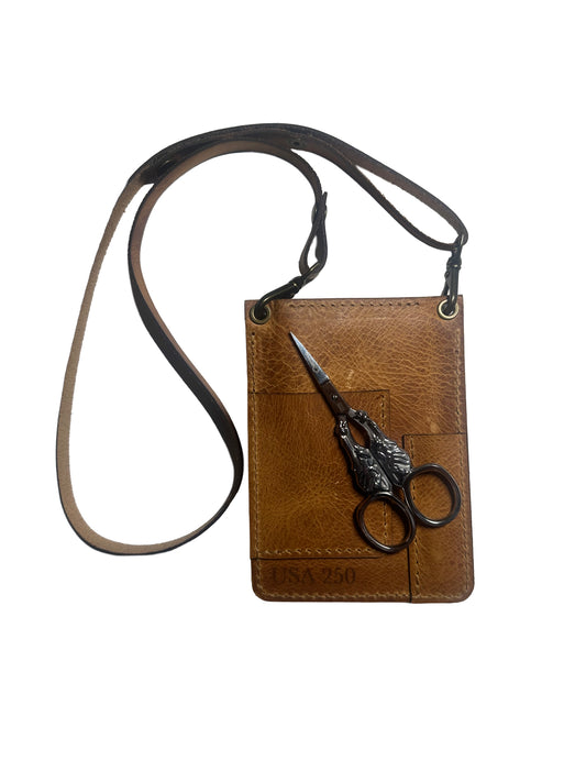 USA 250 Celebration Duo - Lady Liberty Scissors in a Stitcher's Companion