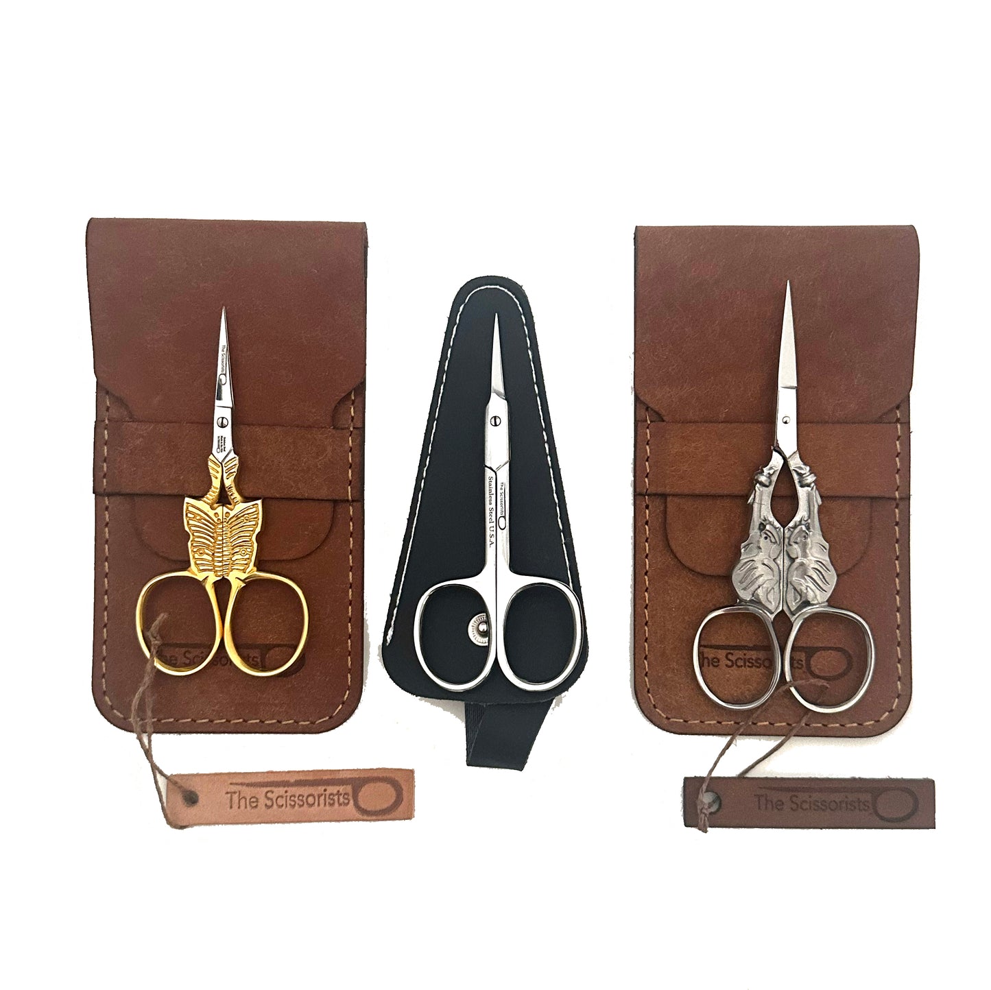 Embroiderer's Trio - Butterfly, Lady Liberty and Close Cut