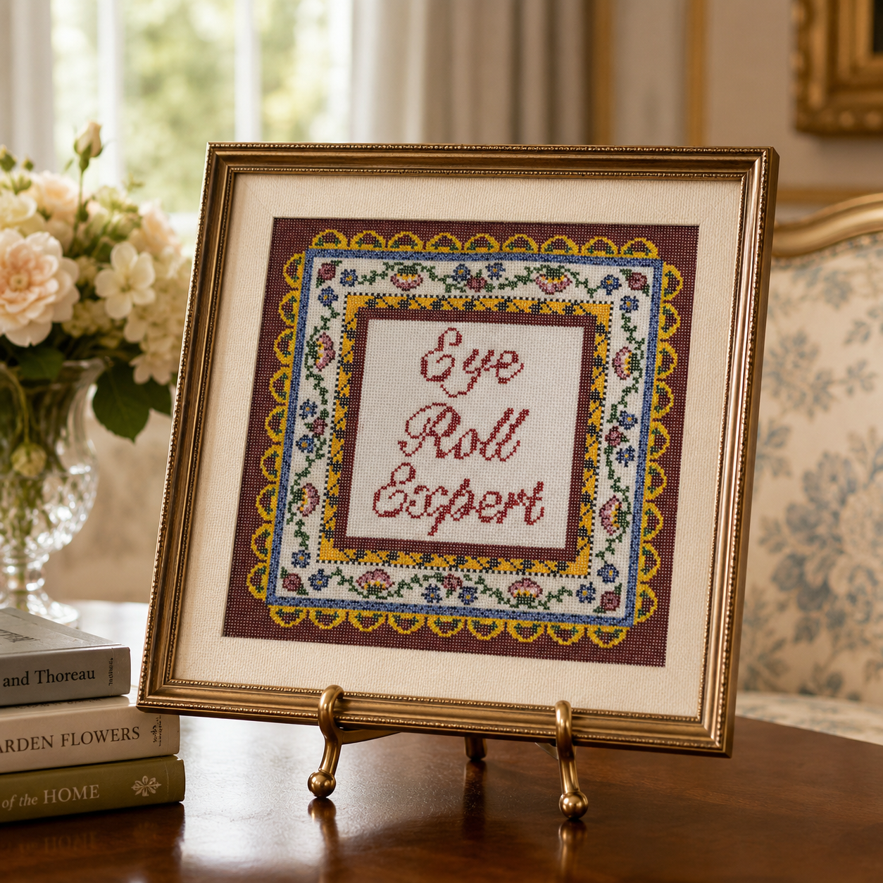 18 Mesh Needlepoint Canvas - Eye Roll Expert