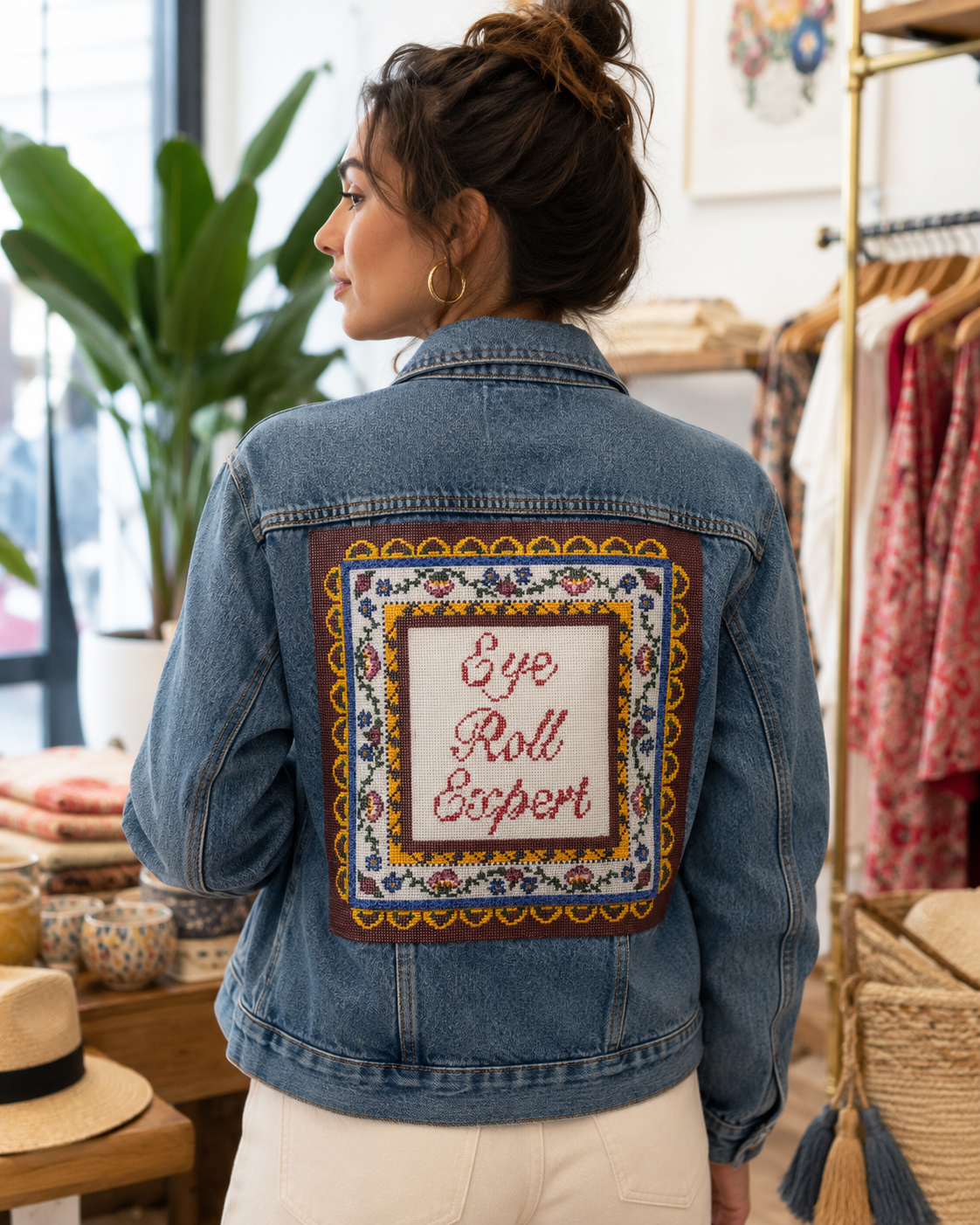 18 Mesh Needlepoint Canvas - Eye Roll Expert
