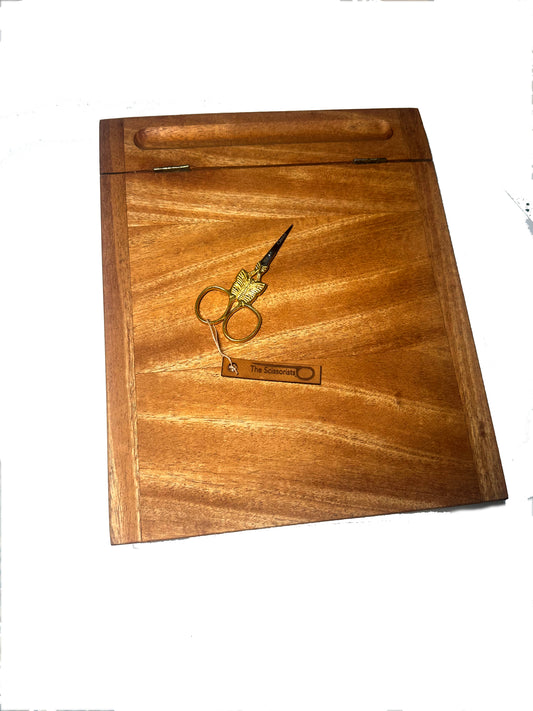 Lap Desk with Butterfly Scissor and 40 Needles