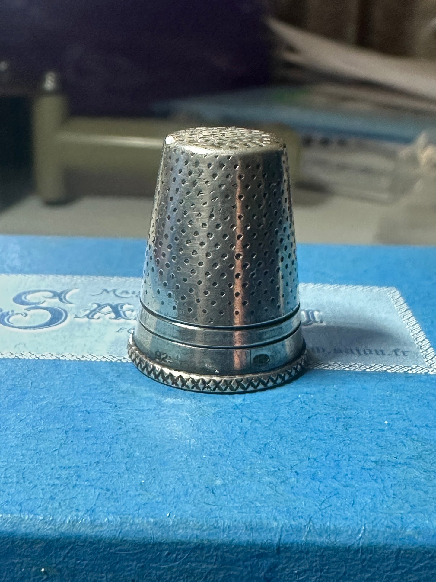 Sajou Vintage Silver Thimble