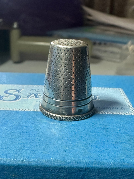 Sajou Vintage Silver Thimble