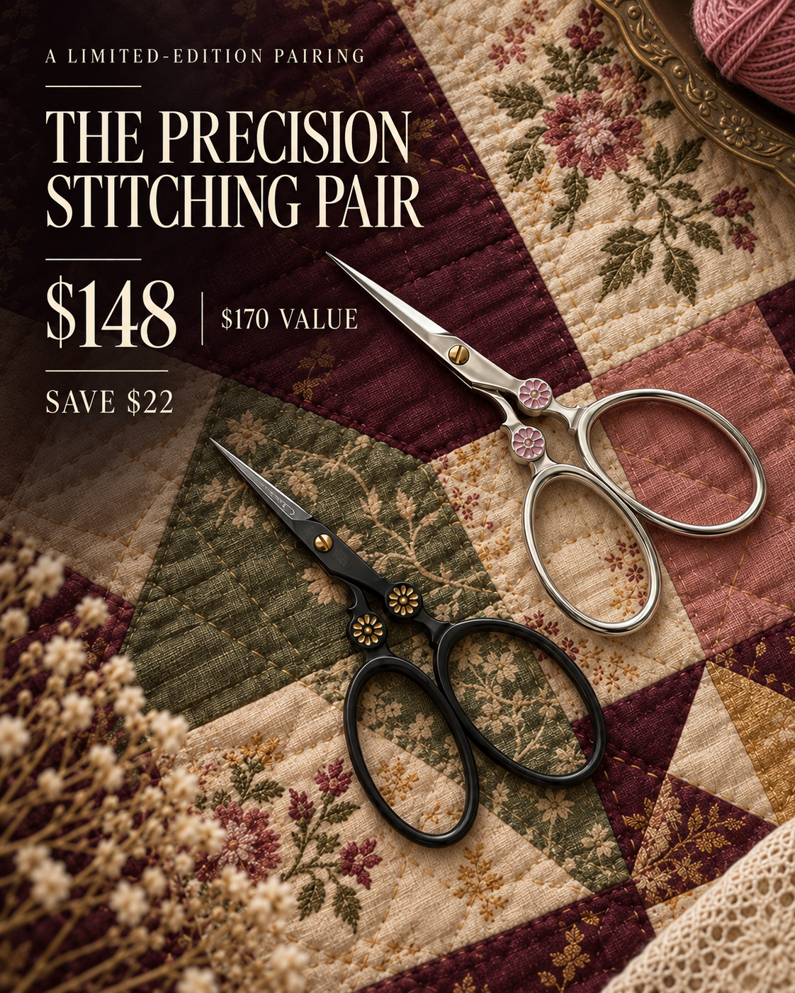 The Precision Stitching Pair