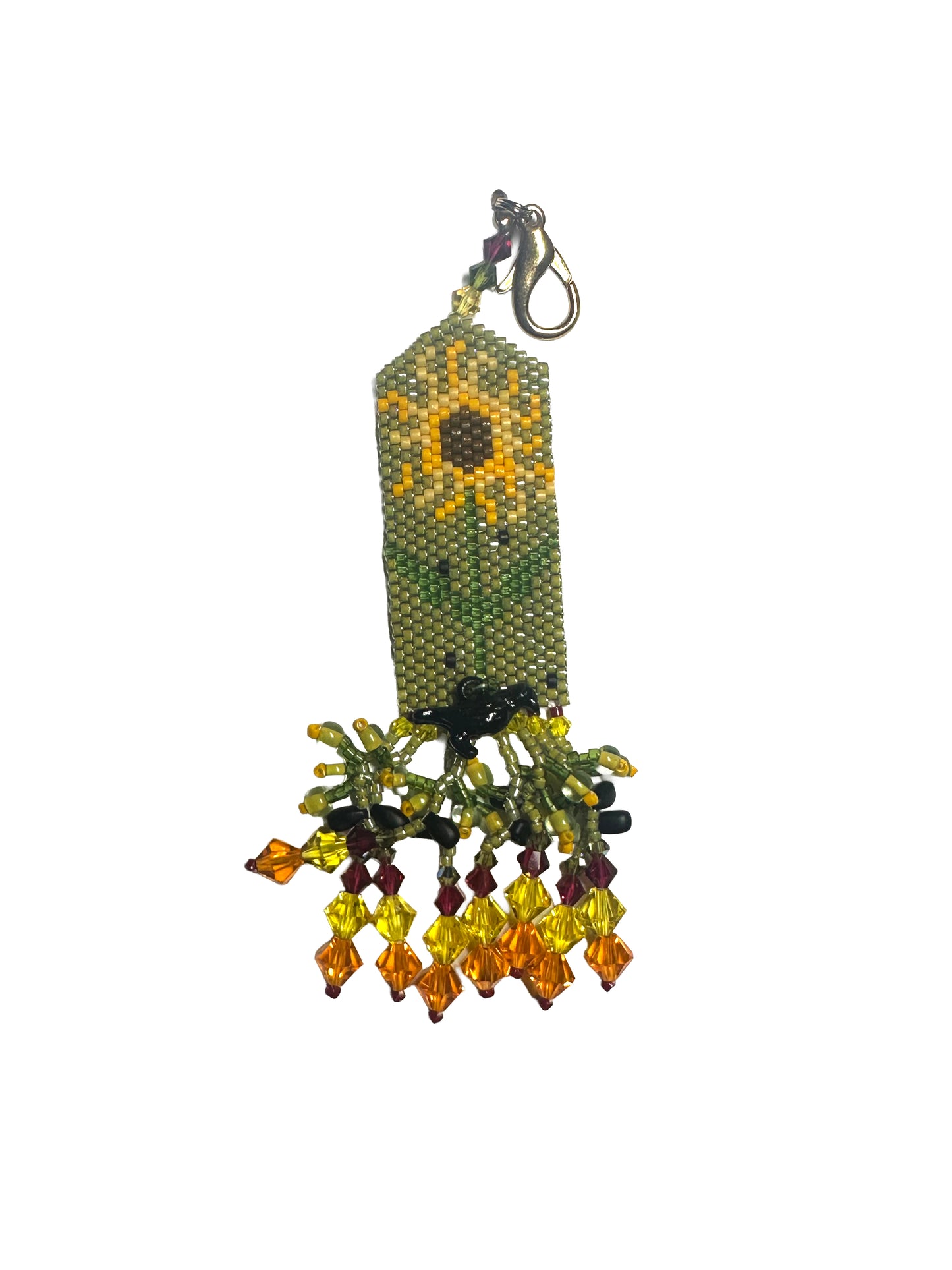 Porte-clés Fern Ridge - Tournesols et corbeaux