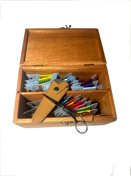 Brilliant Thread Cards and Handmade Box