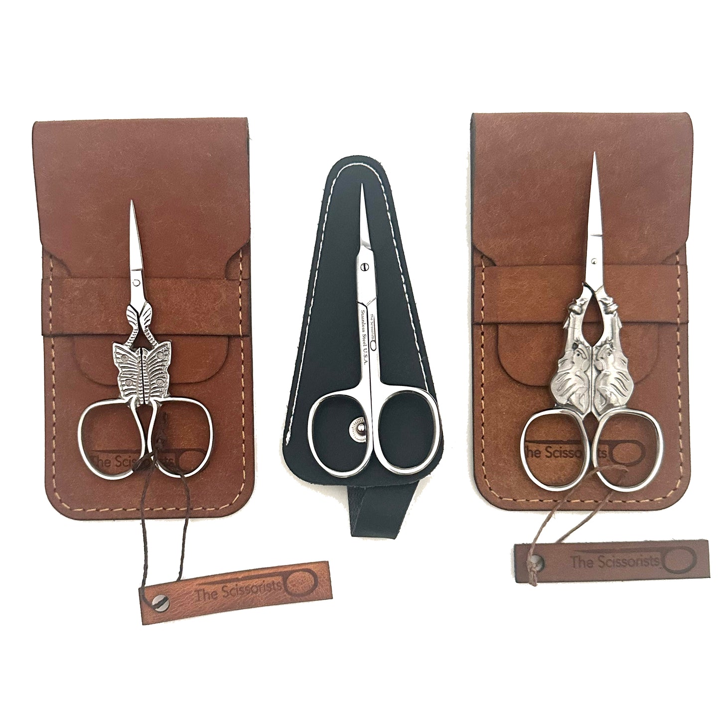 Embroiderer's Trio - Butterfly, Lady Liberty and Close Cut