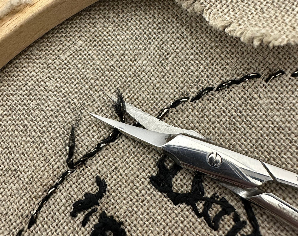 Close Cut Embroidery Scissors from The Scissorists